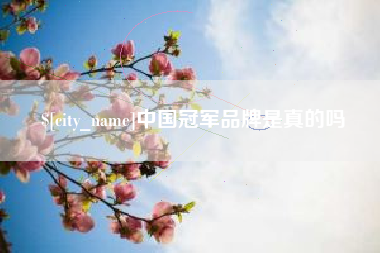象山中国冠军品牌是真的吗