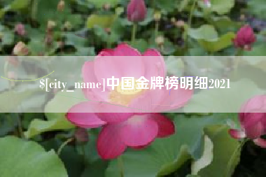 象山中国金牌榜明细2021