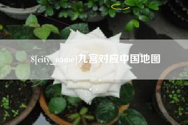 象山九宫对应中国地图