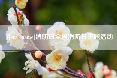 象山消防日全国消防日主题活动
