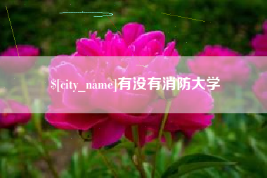 象山有没有消防大学