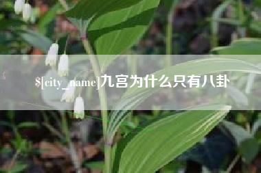 象山九宫为什么只有八卦