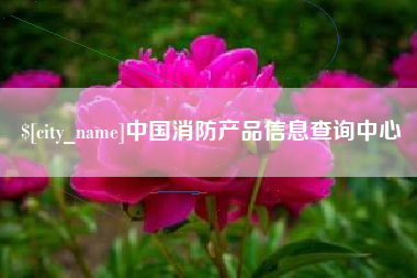 象山中国消防产品信息查询中心