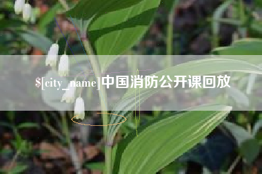 象山中国消防公开课回放