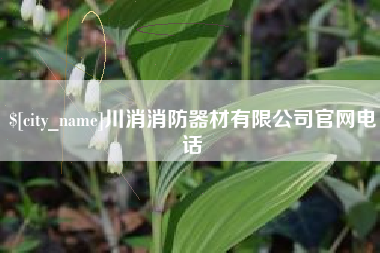 象山川消消防器材有限公司官网电话