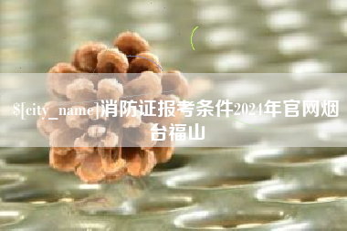 象山消防证报考条件2024年官网烟台福山
